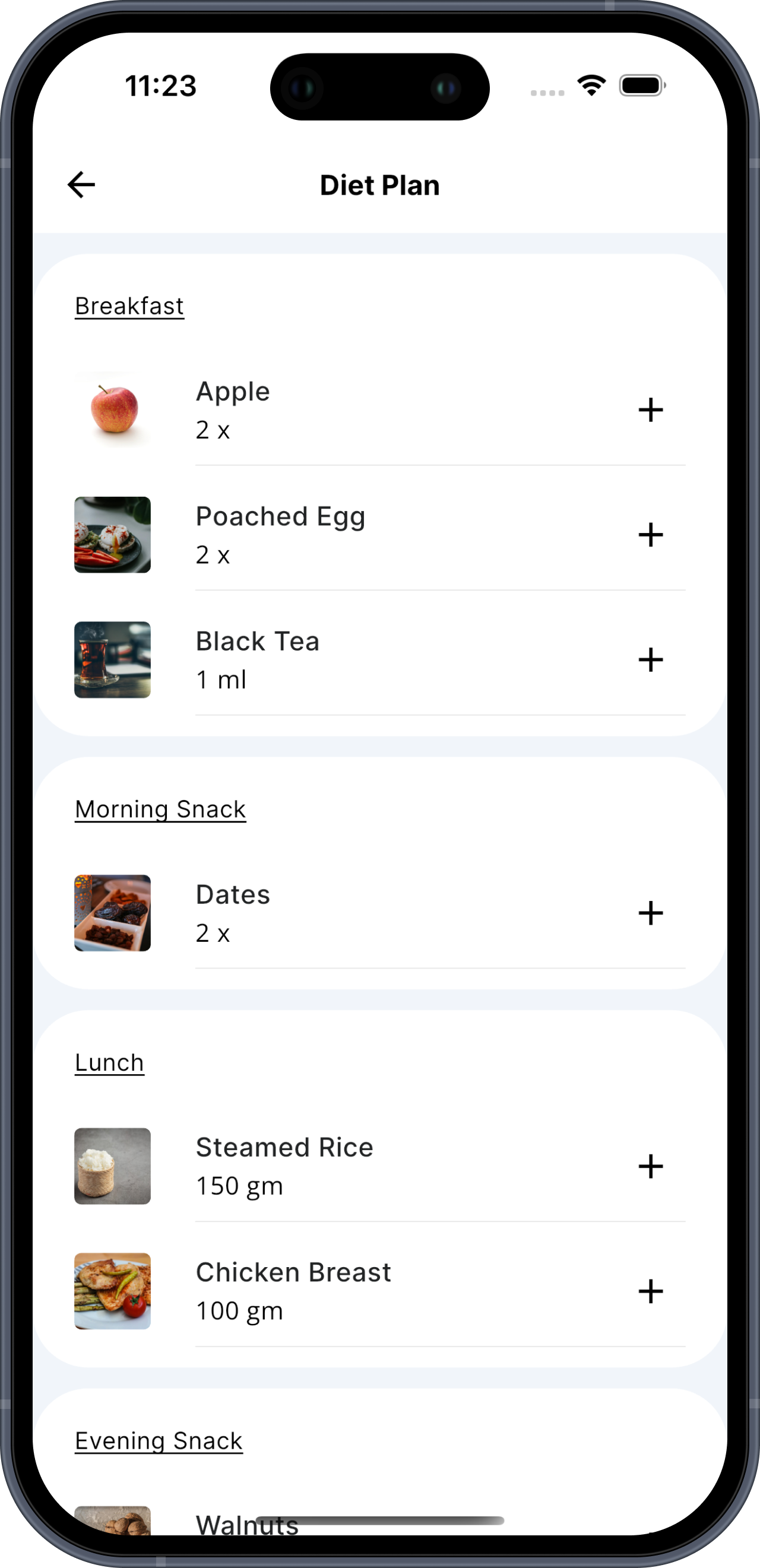 Personalized Diet & Workout Plans